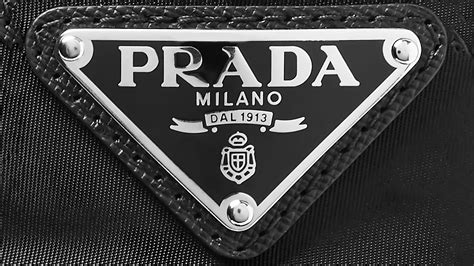 real prada logo|Prada original logo.